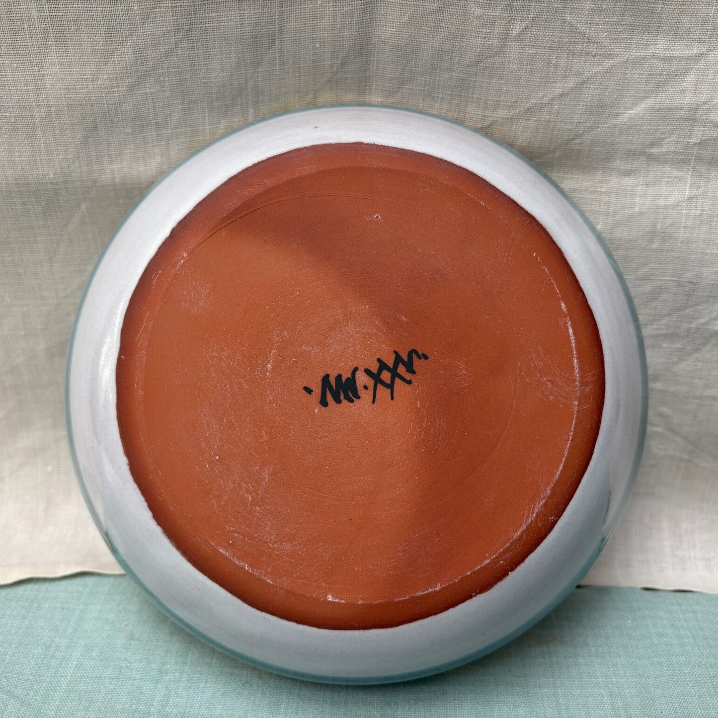 Handmade Ceramic Pasta Bowl - Strawberry in Yellow