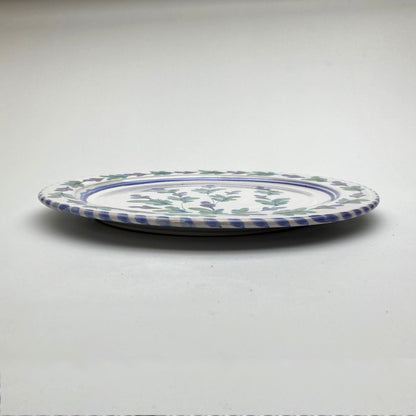 Personalised Handmade Ceramic Breakfast Plate - Fuchsia in Purple