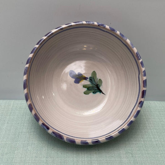 Handmade Ceramic Small Bowl – Fuchsia in Purple