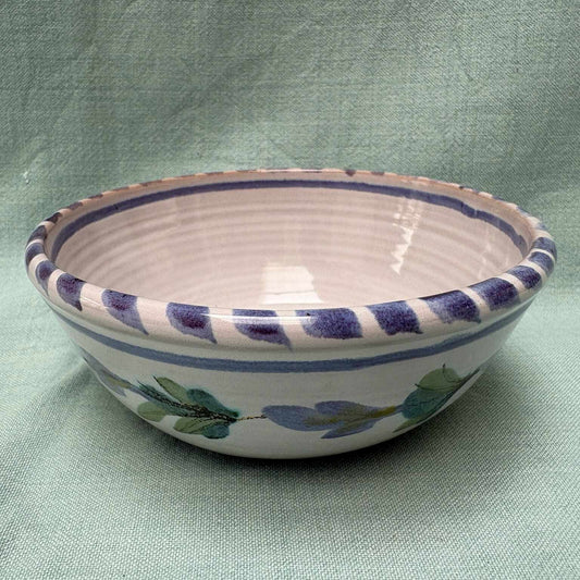 Small Handmade Ceramic Bowl - Fuchsia Purple