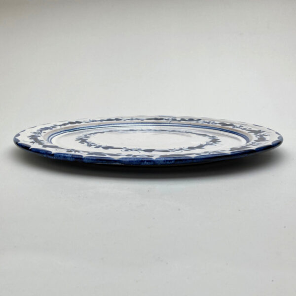 Small Serving Plate - Italian pattern - Dark Blue - Image 2